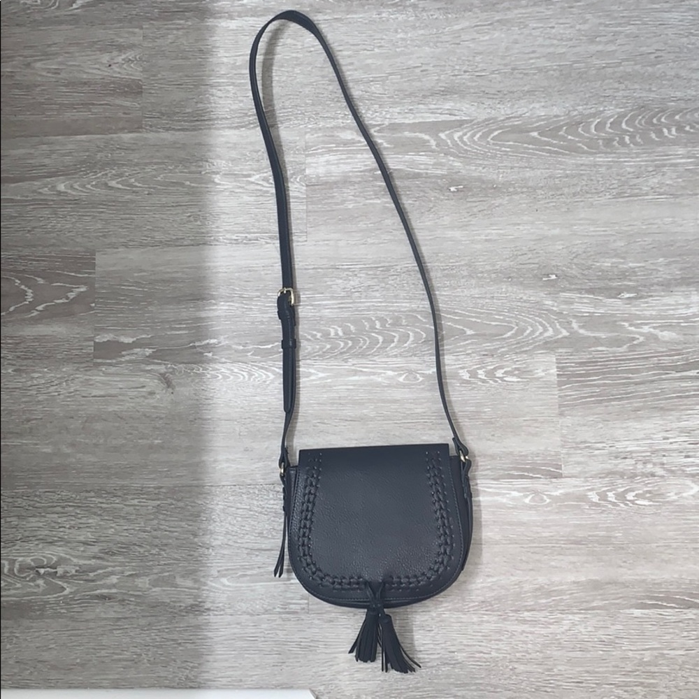 Dark navy blue shoulder bag